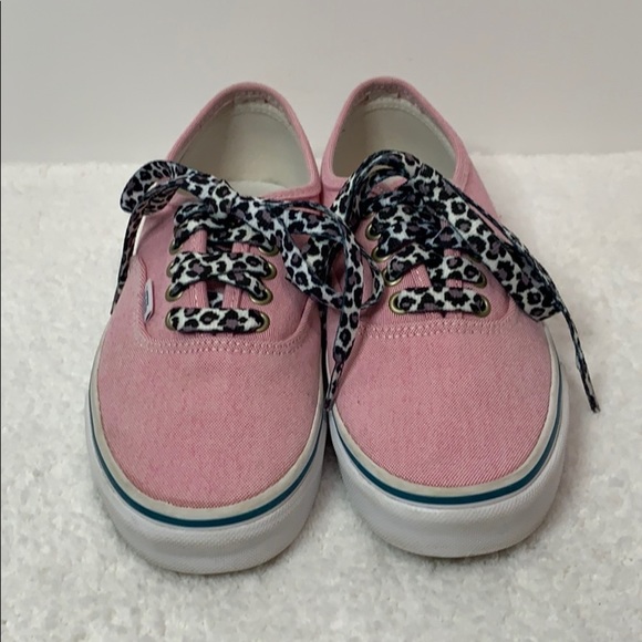 EUC Vans pink sneakers, size 8 women’s 6.5 men’s - Picture 2 of 10
